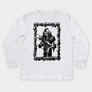 Swordsman Kids Long Sleeve T-Shirt